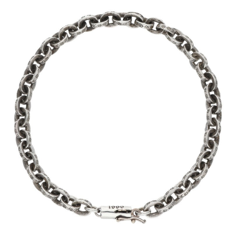 Chrome Hearts Paper Chain Silver Bracelet Size ONE SIZE