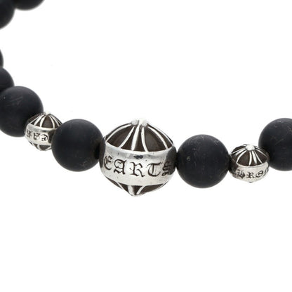 Chrome Hearts 8mm Onyx Bead Bracelet Size ONE SIZE