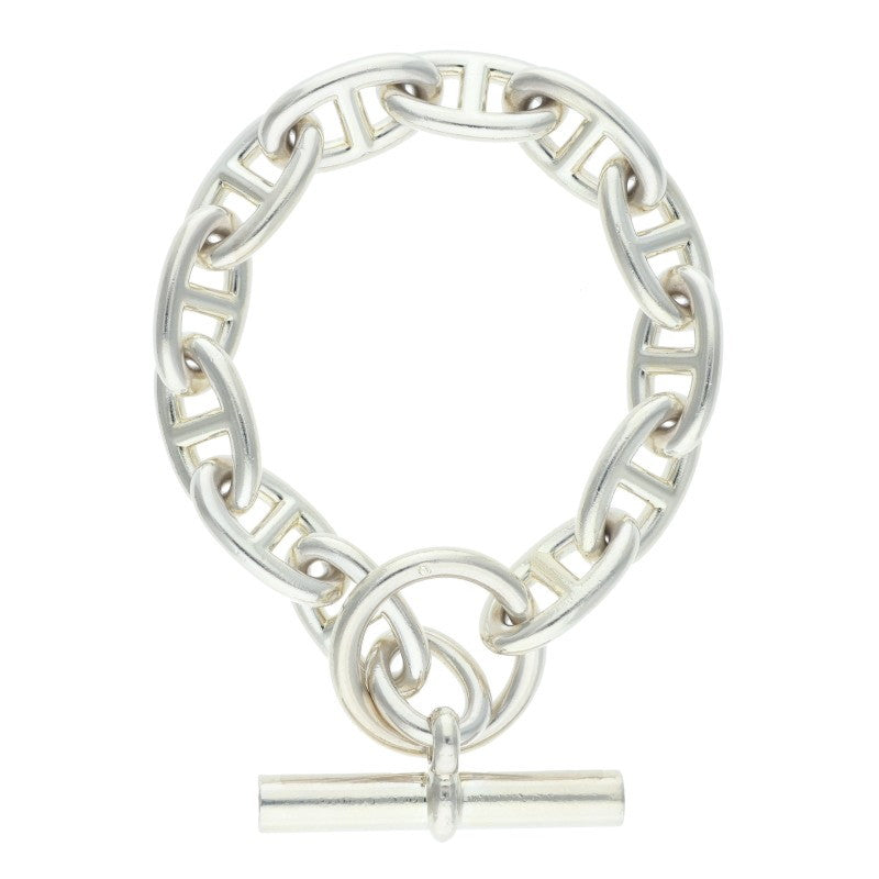 HERMES Chaine d'Ancre GM Sterling Silver Size ONE SIZE