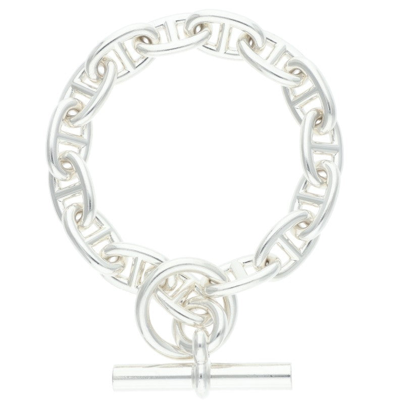 HERMES Chaine d'Ancre MM Sterling Silver Size ONE SIZE