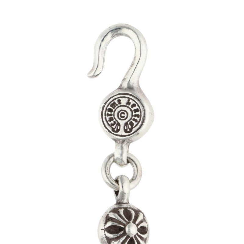 Chrome Hearts Cross Ball Silver Bracelet Size ONE SIZE