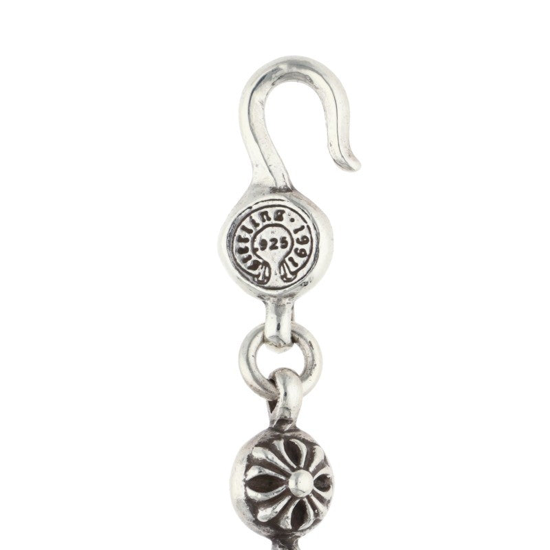 Chrome Hearts Cross Ball Silver Bracelet Size ONE SIZE