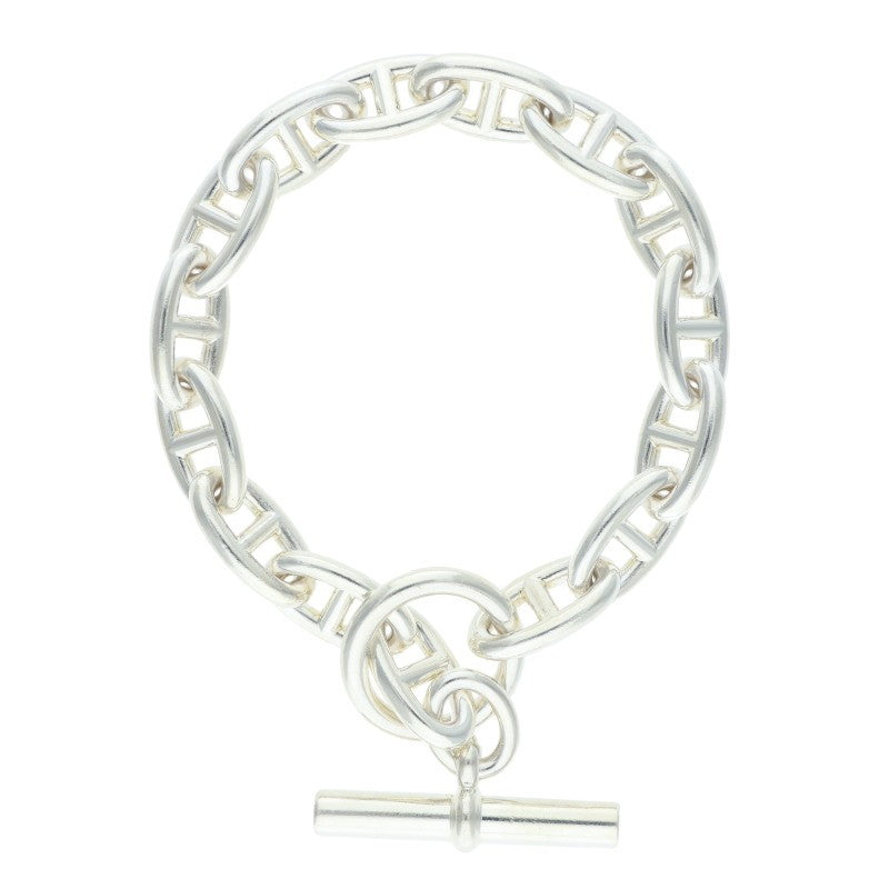HERMES Chaine d'Ancre GM Sterling Silver Size ONE SIZE