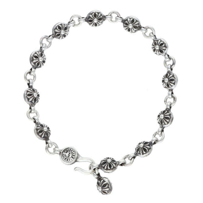 Chrome Hearts #1 Crossball Silver Bracelet Size ONE SIZE