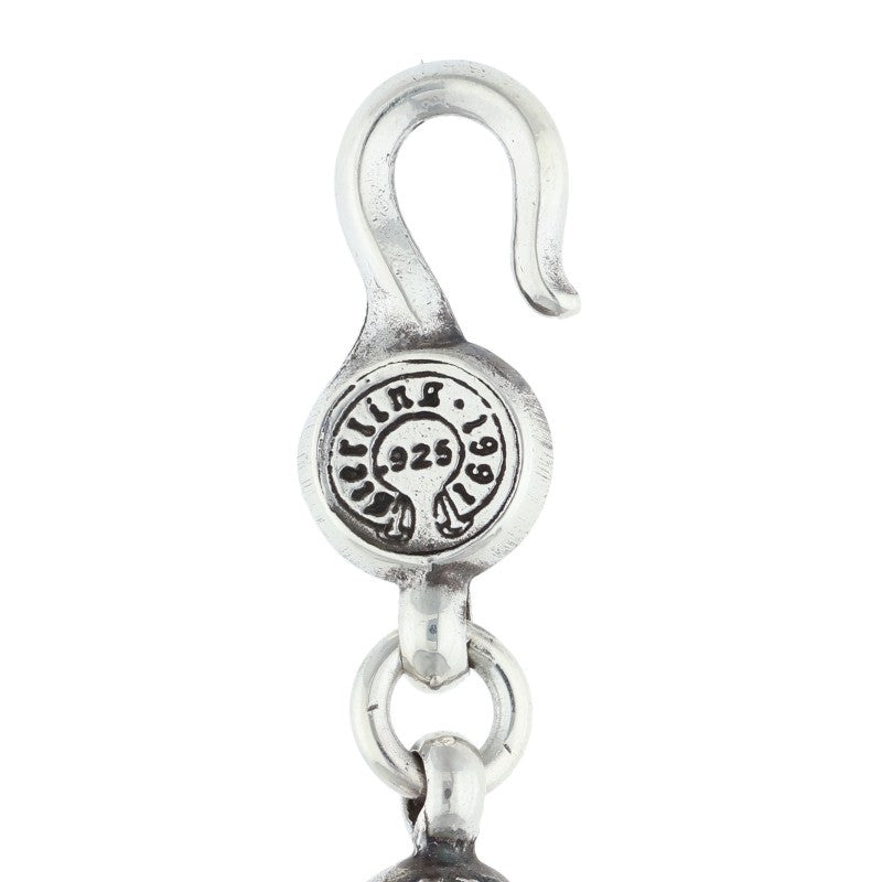 Chrome Hearts #1 Crossball Silver Bracelet Size ONE SIZE