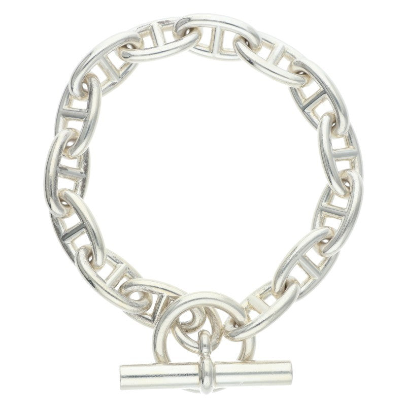 HERMES Chaine d'Ancre GM Sterling Silver Size ONE SIZE