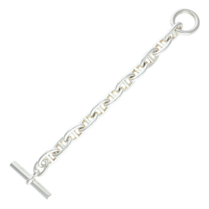 HERMES Chaine d'Ancre TGM Sterling Silver Size ONE SIZE