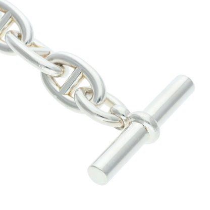 HERMES Chaine d'Ancre TGM Sterling Silver Size ONE SIZE