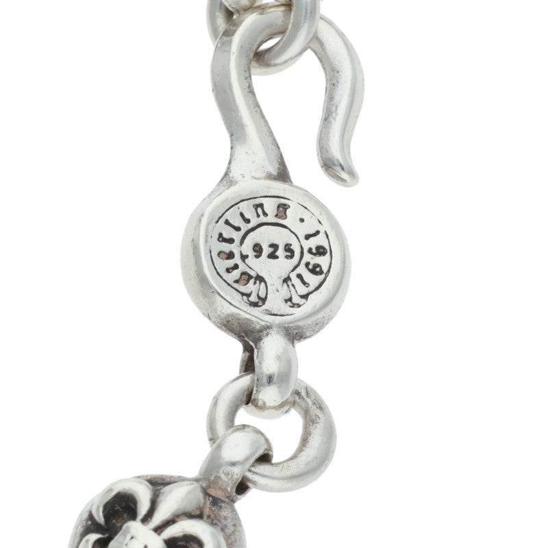 Chrome Hearts #1BS Fleur Ball Silver Bracelet Size ONE SIZE