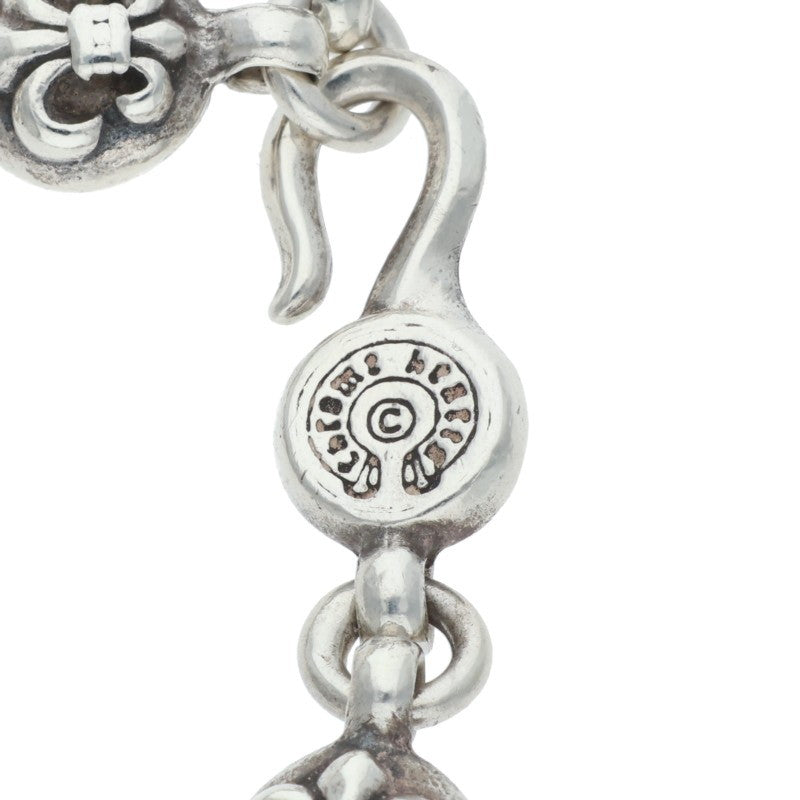 Chrome Hearts #1BS Fleur Ball Silver Bracelet Size ONE SIZE