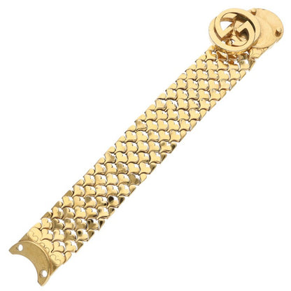 GUCCI Interlocking Bracelet Gold Size ONE SIZE