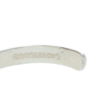 FIRST ARROWs K18 Silver Plain Bangle Multi Size ONE SIZE