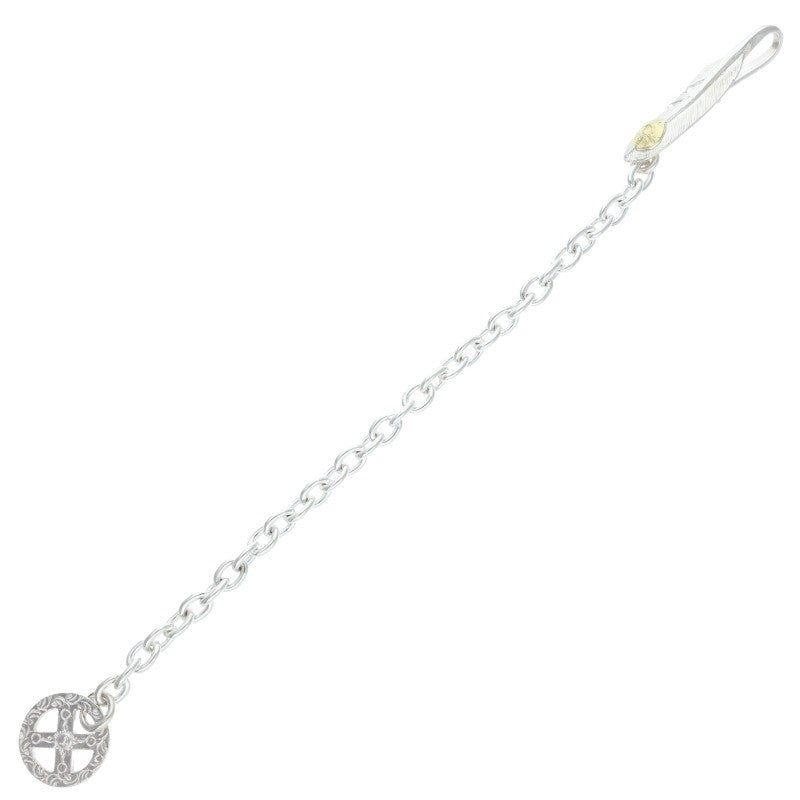 FIRST ARROWs Silver Feather & Wheel Chain Size ONE SIZE