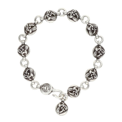 Chrome Hearts #2 Celtic Ball Silver Bracelet Size ONE SIZE