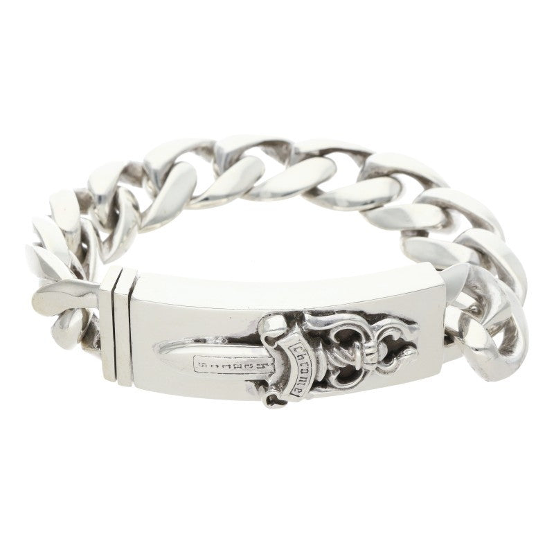 Chrome Hearts Dagger ID Classic Link Silver Size ONE SIZE