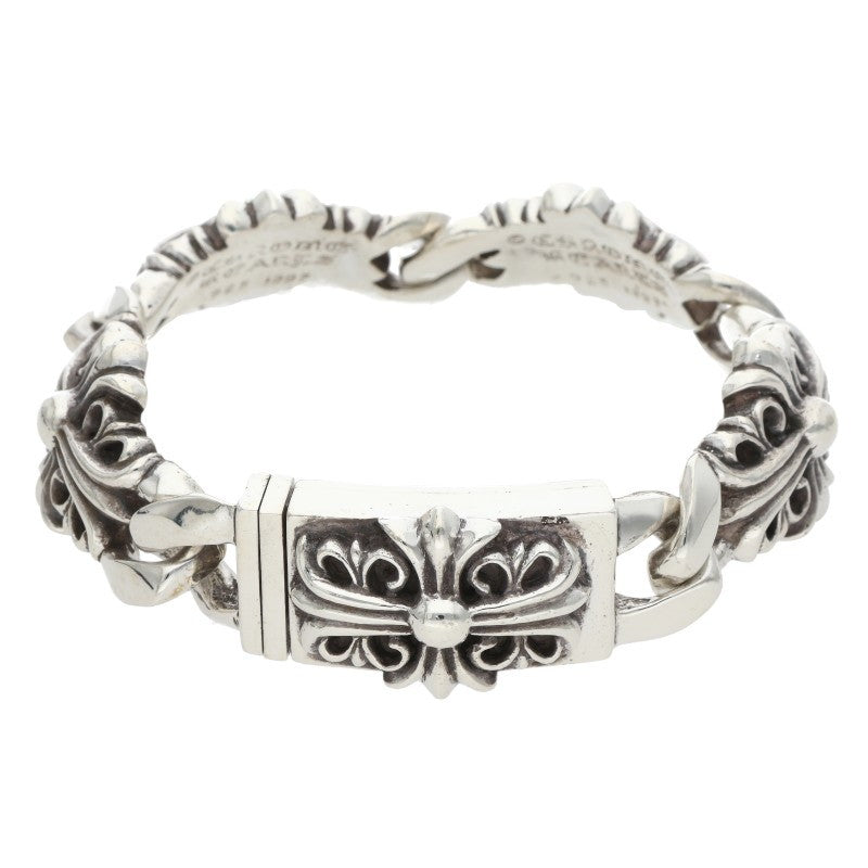 Chrome Hearts Keeper Link Silver Bracelet Size ONE SIZE