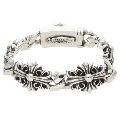 Chrome Hearts Keeper Link Silver Bracelet Size ONE SIZE