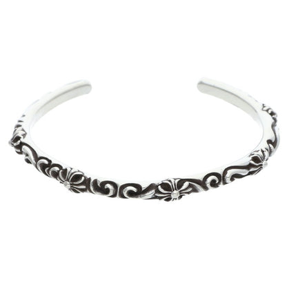 Chrome Hearts SBT Band Bangle Silver Bracelet Size ONE SIZE