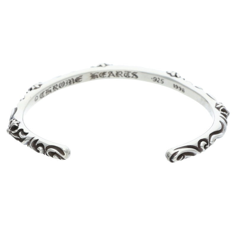 Chrome Hearts SBT Band Bangle Silver Bracelet Size ONE SIZE