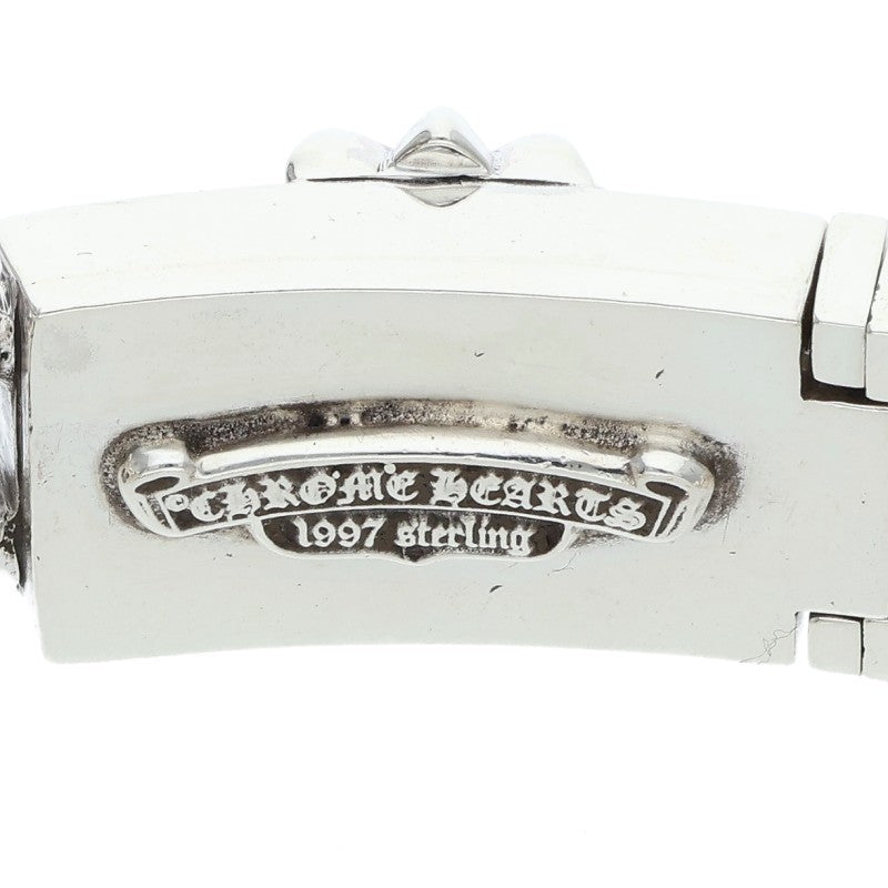 Chrome Hearts Keeper Link Silver Bracelet Size ONE SIZE