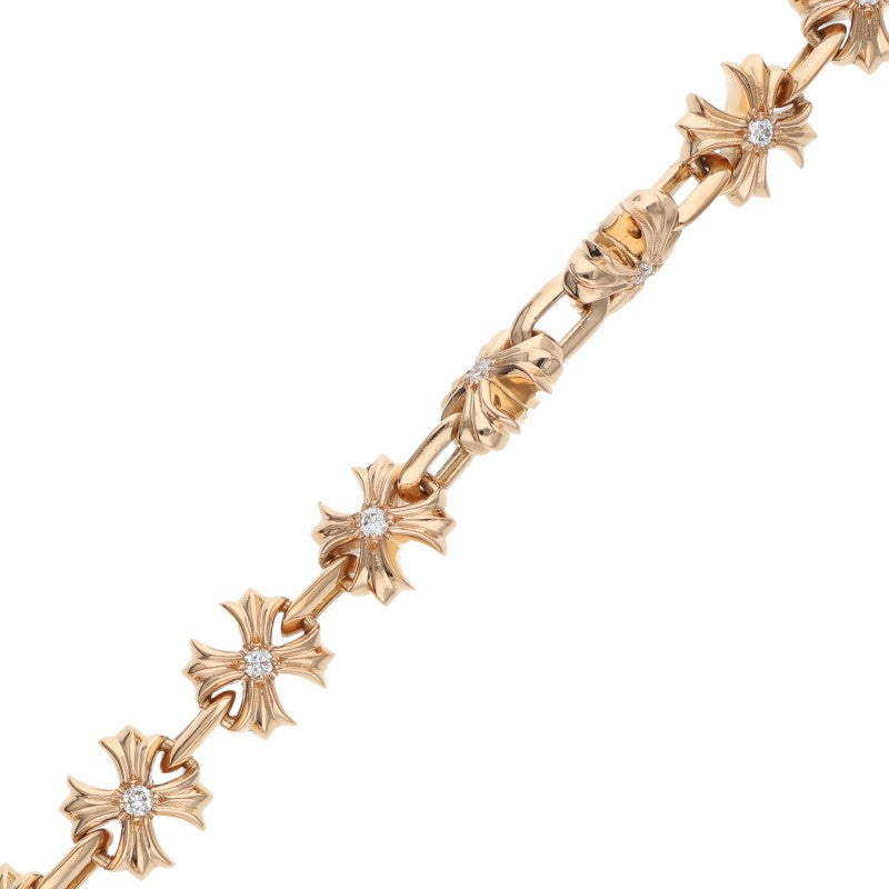 Chrome Hearts 22K CH X Link Diamond Bracelet Size 13LINK