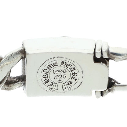 Chrome Hearts Floral Link Old Silver Bracelet