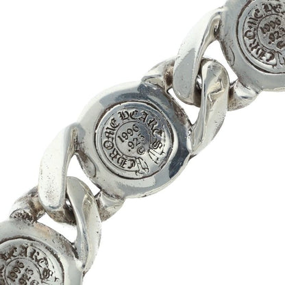 Chrome Hearts Floral Link Old Silver Bracelet