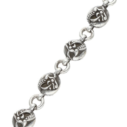 Chrome Hearts #2 Celtic Ball Silver Bracelet Size ONE SIZE