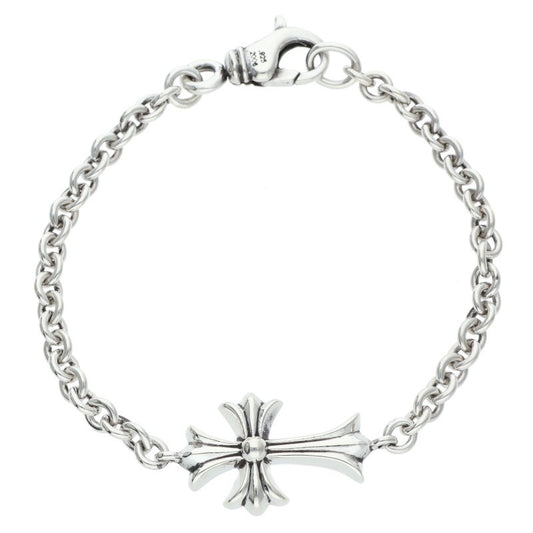 Chrome Hearts Tiny CH Cross Chain Silver Size ONE SIZE