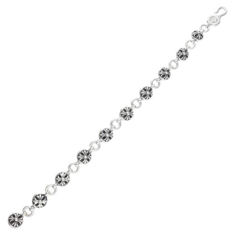 Chrome Hearts #2 Cross Ball Silver Bracelet Size ONE SIZE