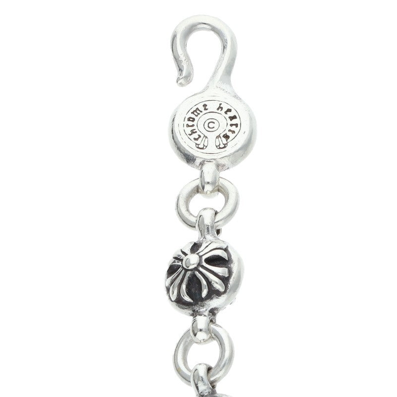 Chrome Hearts #2 Cross Ball Silver Bracelet Size ONE SIZE
