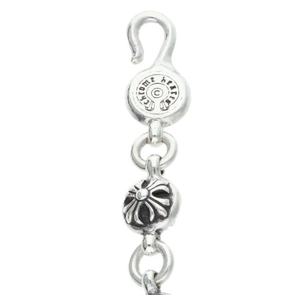 Chrome Hearts #2 Cross Ball Silver Bracelet Size ONE SIZE