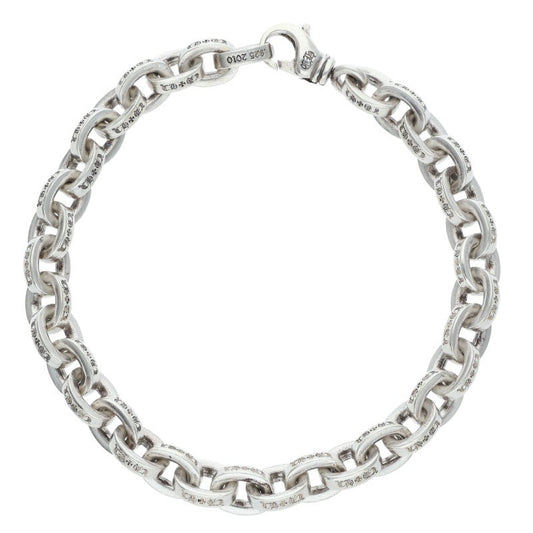 Chrome Hearts Large Paper Chain Silver Size ONE SIZE