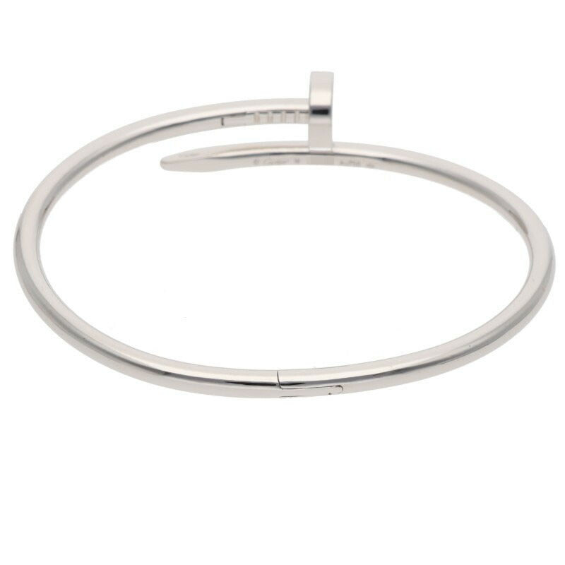 Cartier Juste un Clou Bracelet 18K White Gold Size ONE SIZE