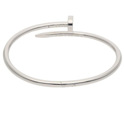 Cartier Juste un Clou Bracelet 18K White Gold Size ONE SIZE