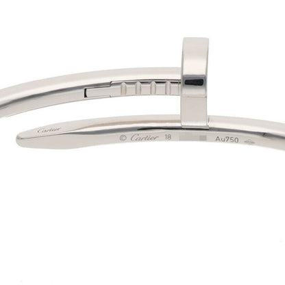 Cartier Juste un Clou Bracelet 18K White Gold Size ONE SIZE