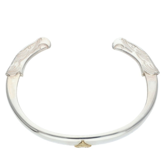 Washimi Taro M Eagle Face K18 Metal Bangle Size ONE SIZE