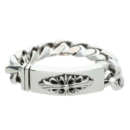 Chrome Hearts Floral Cross ID Classic Silver Size ONE SIZE