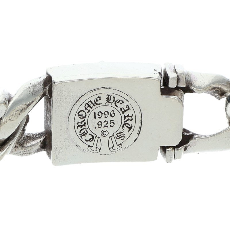 Chrome Hearts Cross Link Old Silver Bracelet Size ONE SIZE