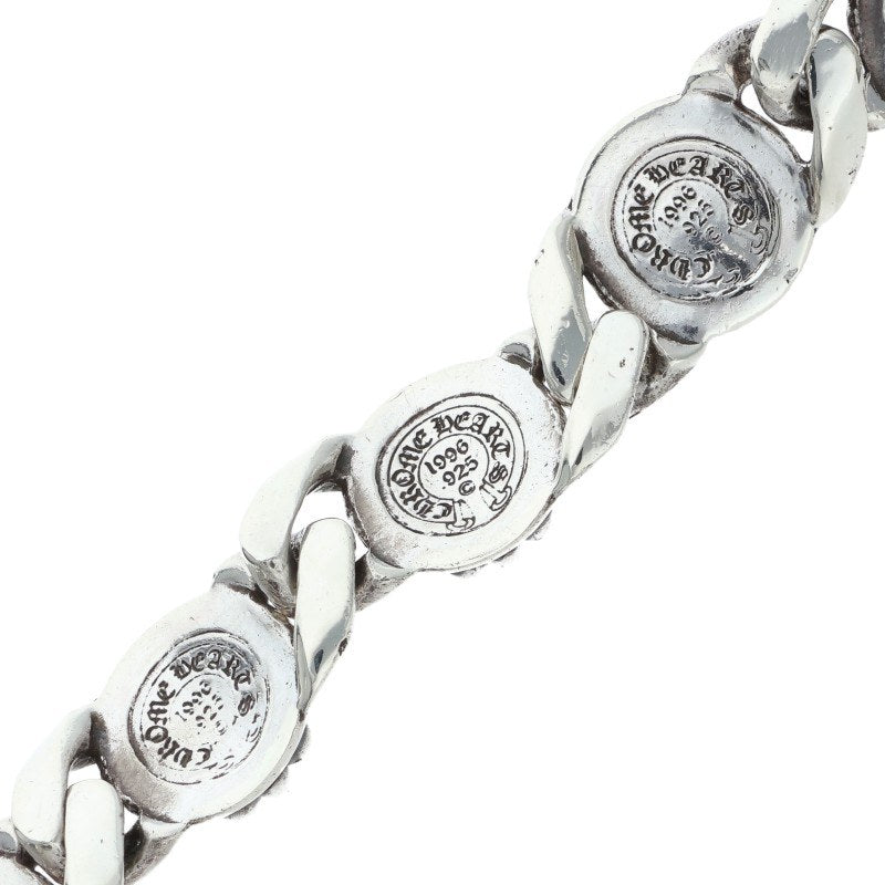 Chrome Hearts Cross Link Old Silver Bracelet Size ONE SIZE