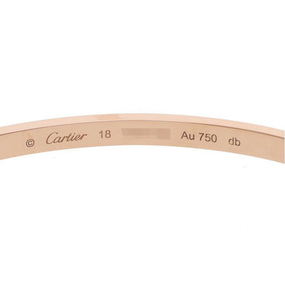 Cartier LOVE BRACELET SM K18PG 6P Diamond Size ONE SIZE