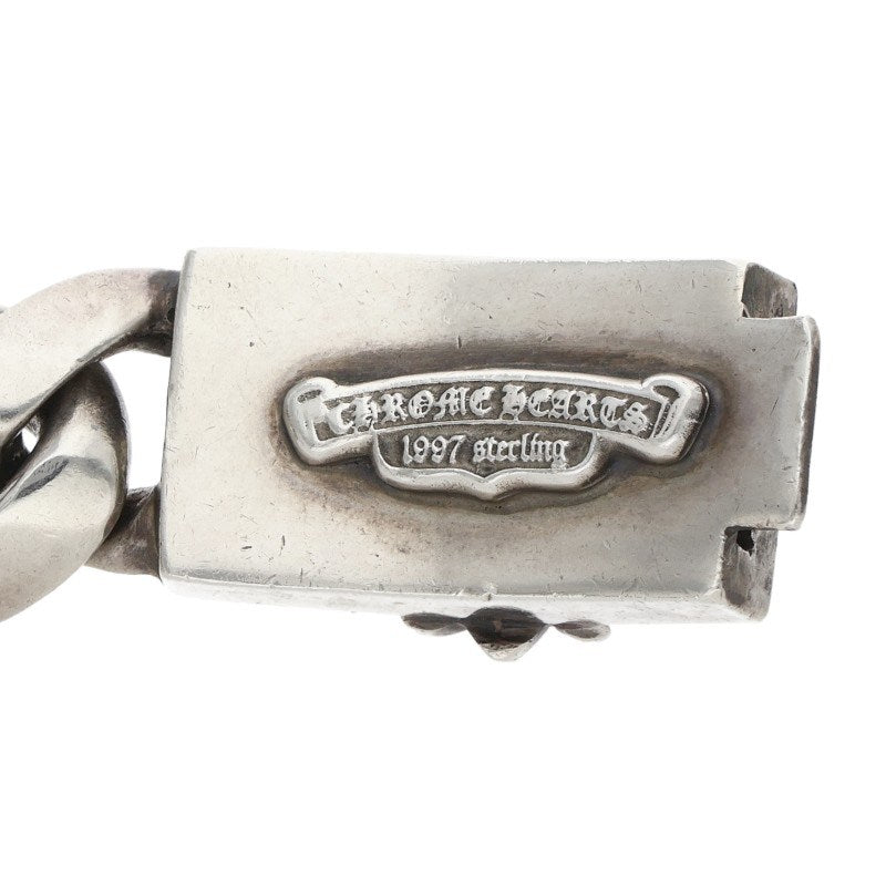 Chrome Hearts Keeper Box ID Silver Bracelet Size ONE SIZE