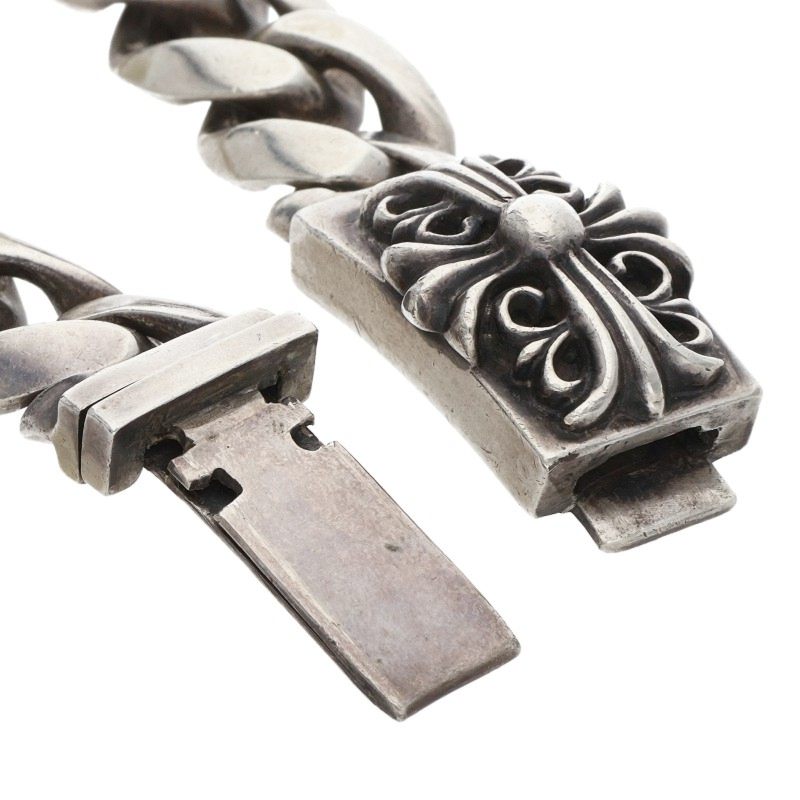 Chrome Hearts Keeper Box ID Silver Bracelet Size ONE SIZE