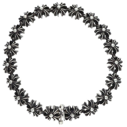 Chrome Hearts Tiny Plus Silver Bracelet Size ONE SIZE