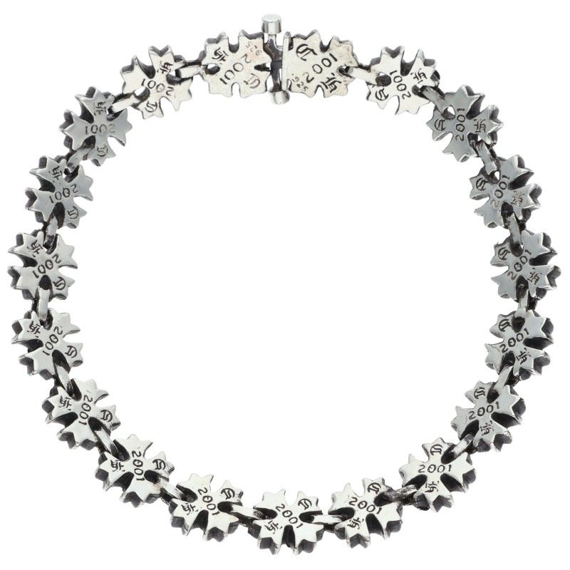 Chrome Hearts Tiny Plus Silver Bracelet Size ONE SIZE