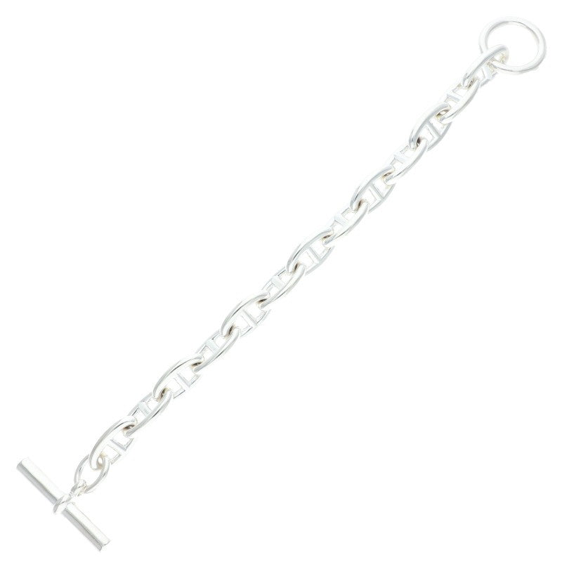 HERMES Chaine d'Ancre GM Silver Bracelet Size ONE SIZE