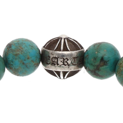 Chrome Hearts 10mm Turquoise Bead Bracelet Size ONE SIZE