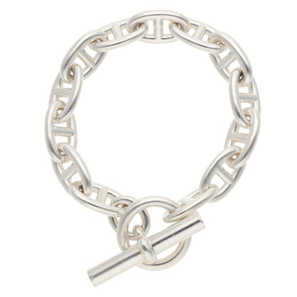 HERMES Chaine d'Ancre GM Silver Bracelet Size ONE SIZE