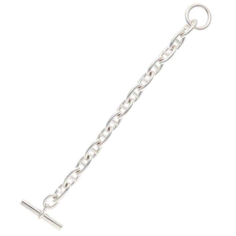 HERMES Chaine d'Ancre GM Silver Bracelet Size ONE SIZE