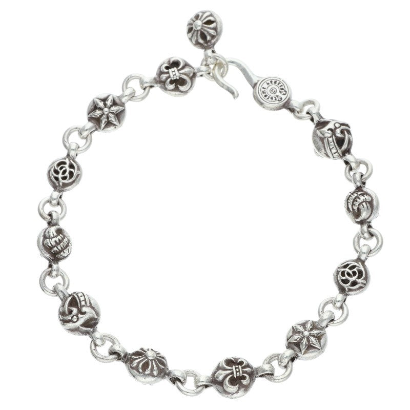 Chrome Hearts #1 Multi Ball Silver Bracelet